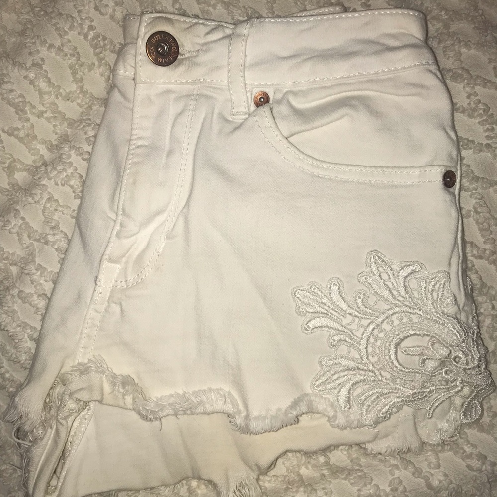White Shorts.
